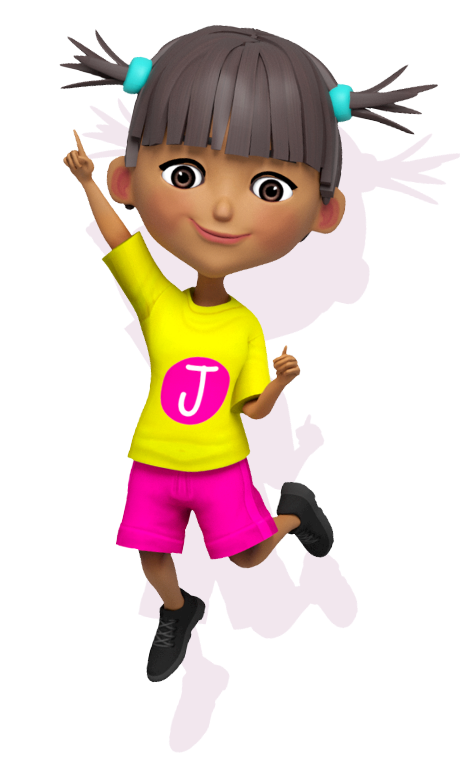 Jasmine jumping